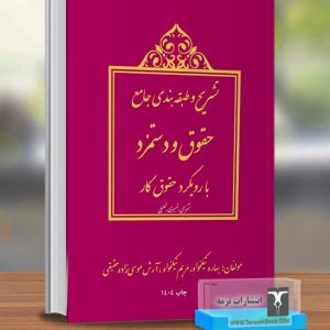 تشریح و طبقه بندي جامع حقوق و دستمزد با رویکرد حقوق کار